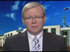 Australian Prime Minister Kevin Rudd at Mumbai Memorial 